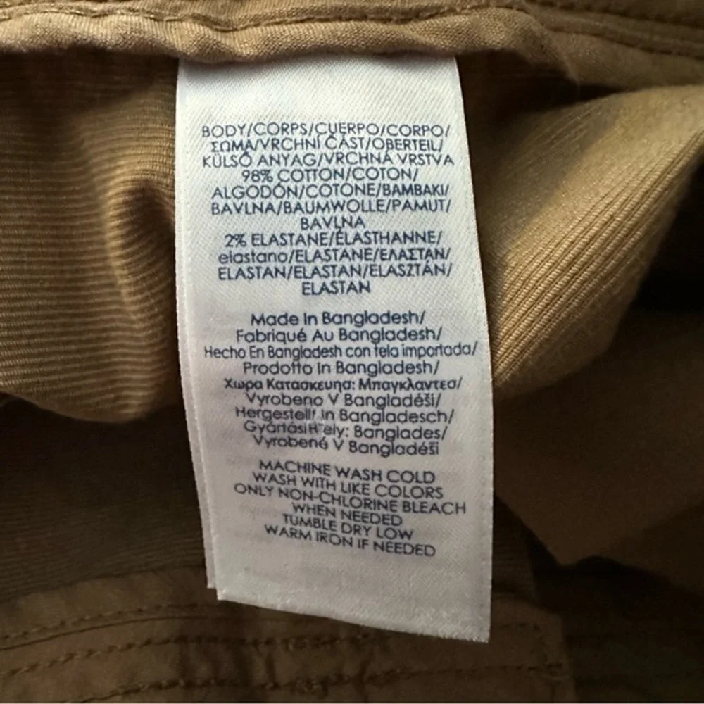 Chaps Men's Cargo Khaki Shorts Stretch | Tan‎